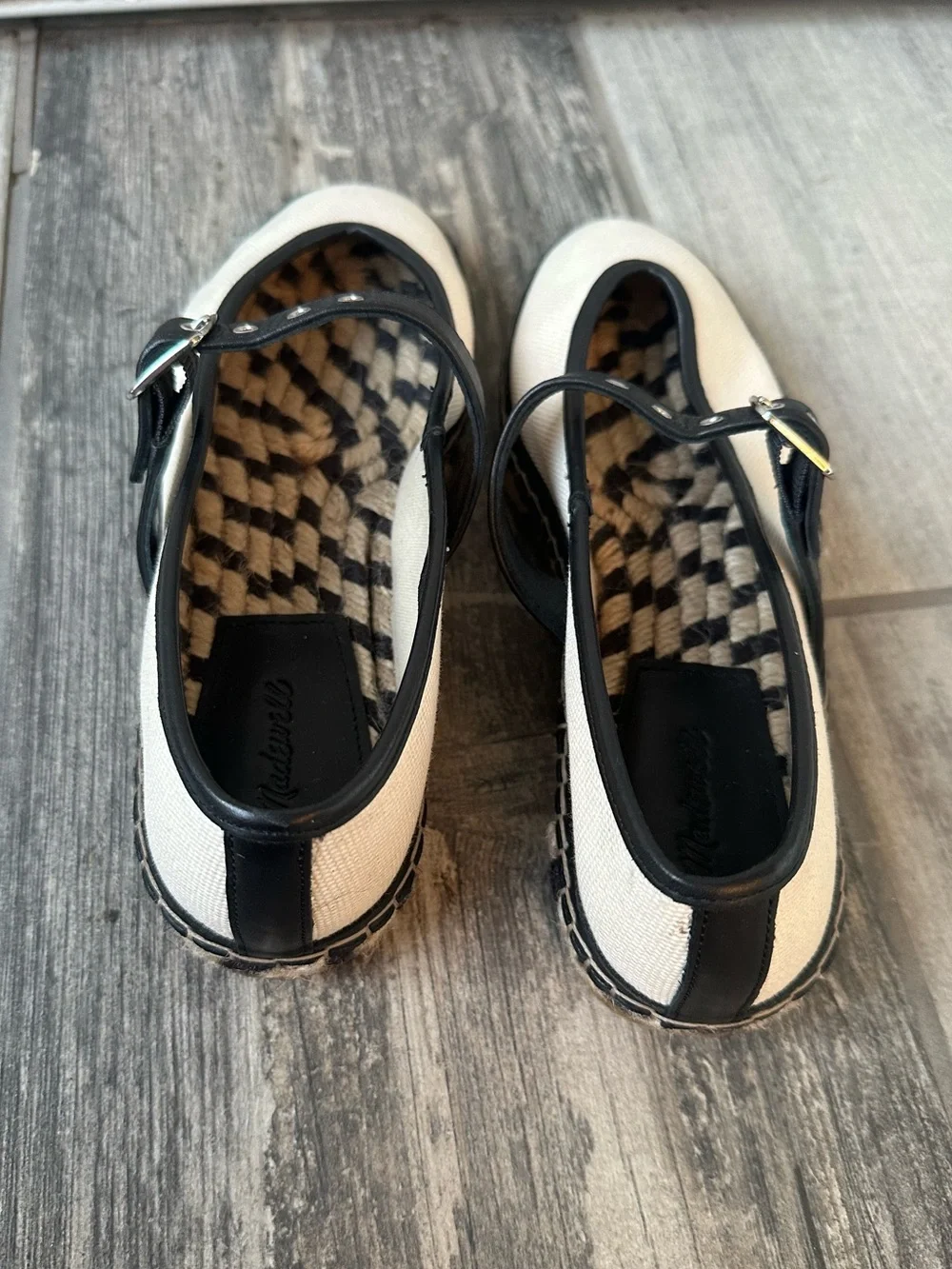 NEW Madewell Remy Mary Jane Espadrille  Size 7
